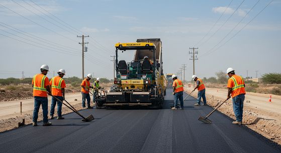 Heavy Machinery Supply for Road Expansion