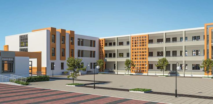 Modern Secondary School Campus Development